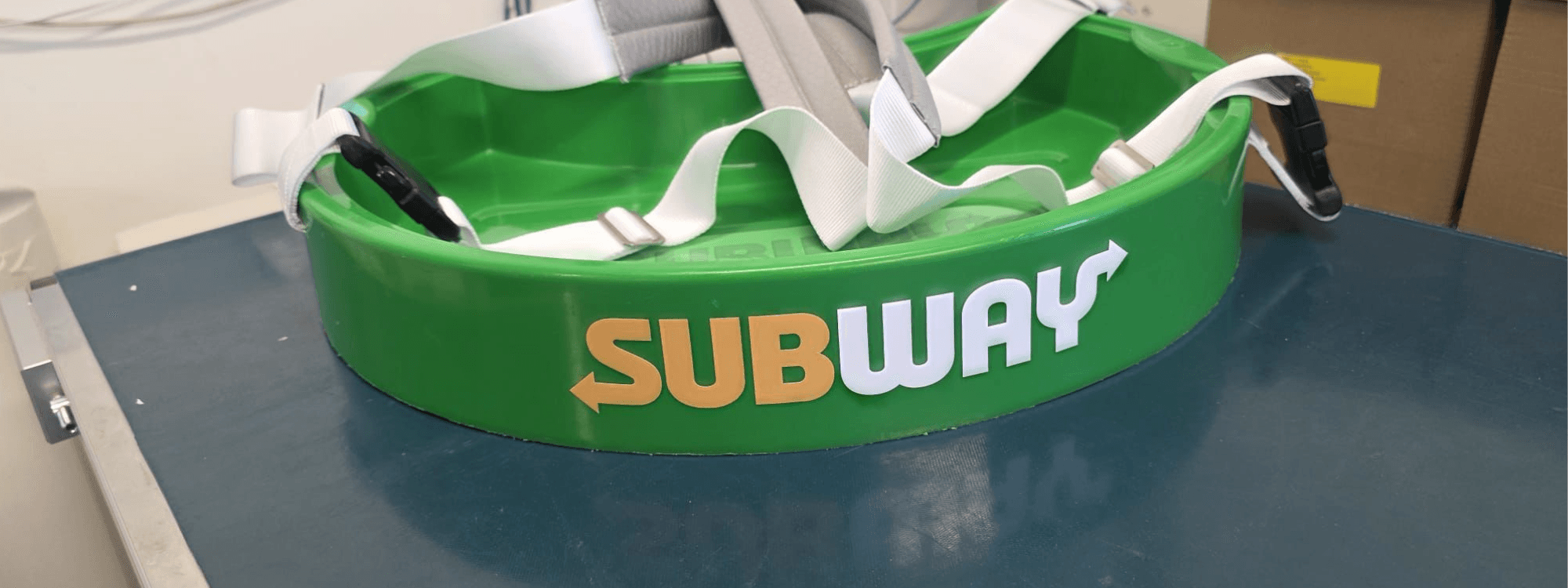 Green Subway Usherette Tray