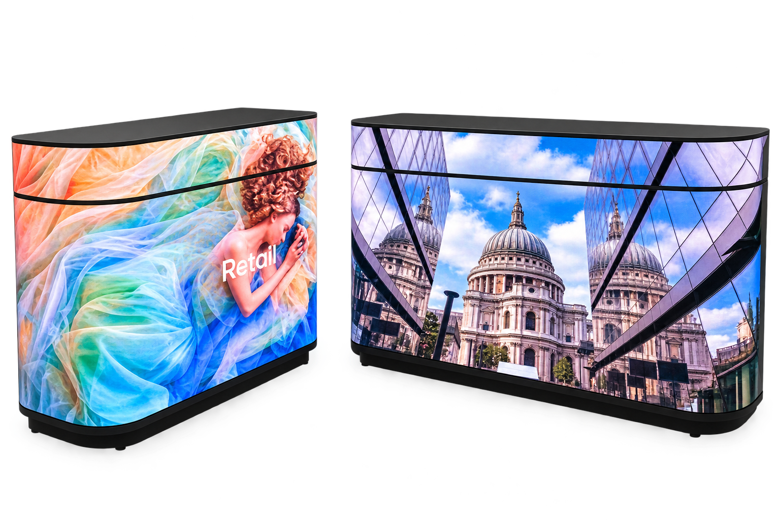 Digital Exhibition Display Stands